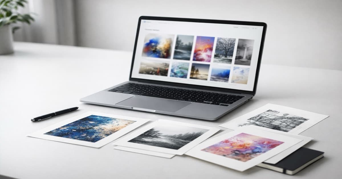 Aperçu d'un catalogue d'œuvres dans Viewroom